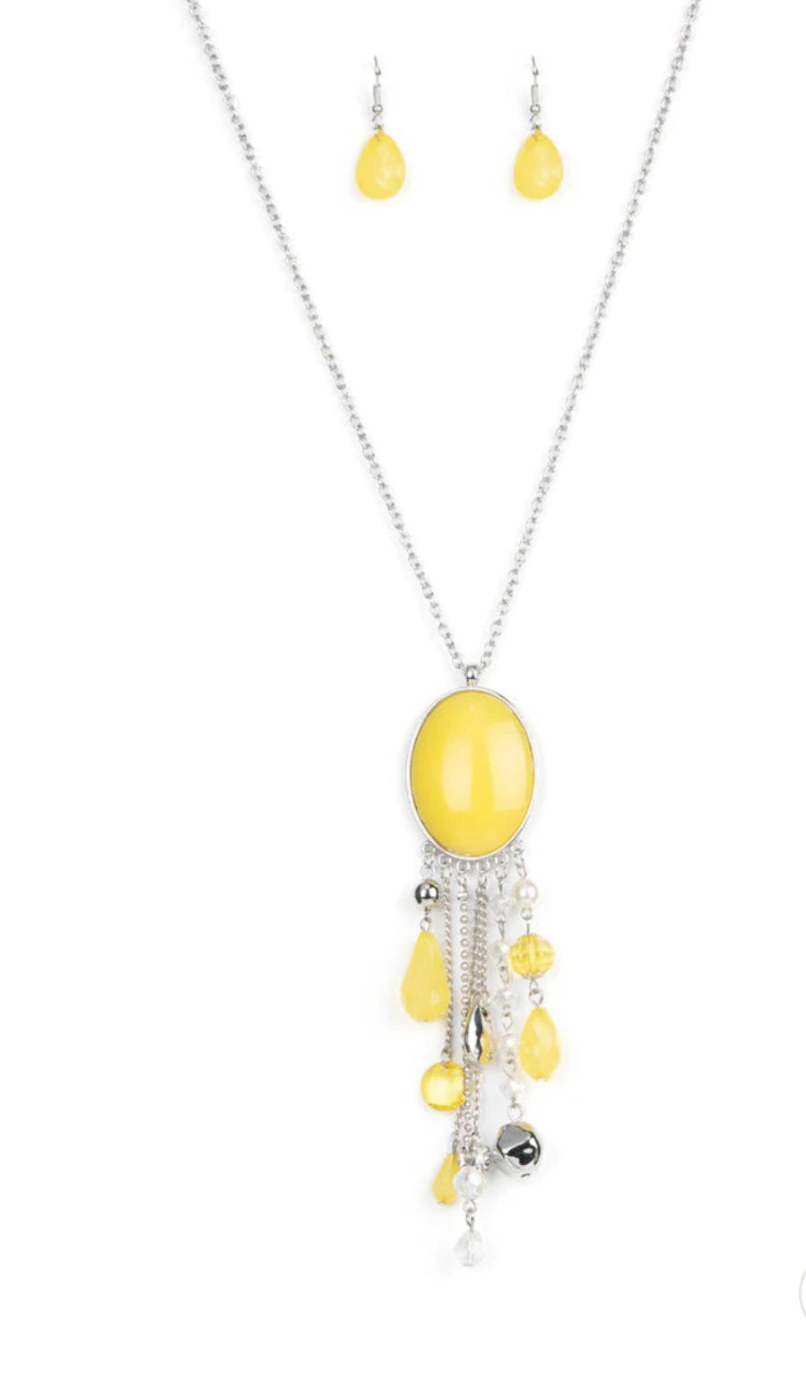 Paparazzi Whimsical Wishes - Yellow Necklace