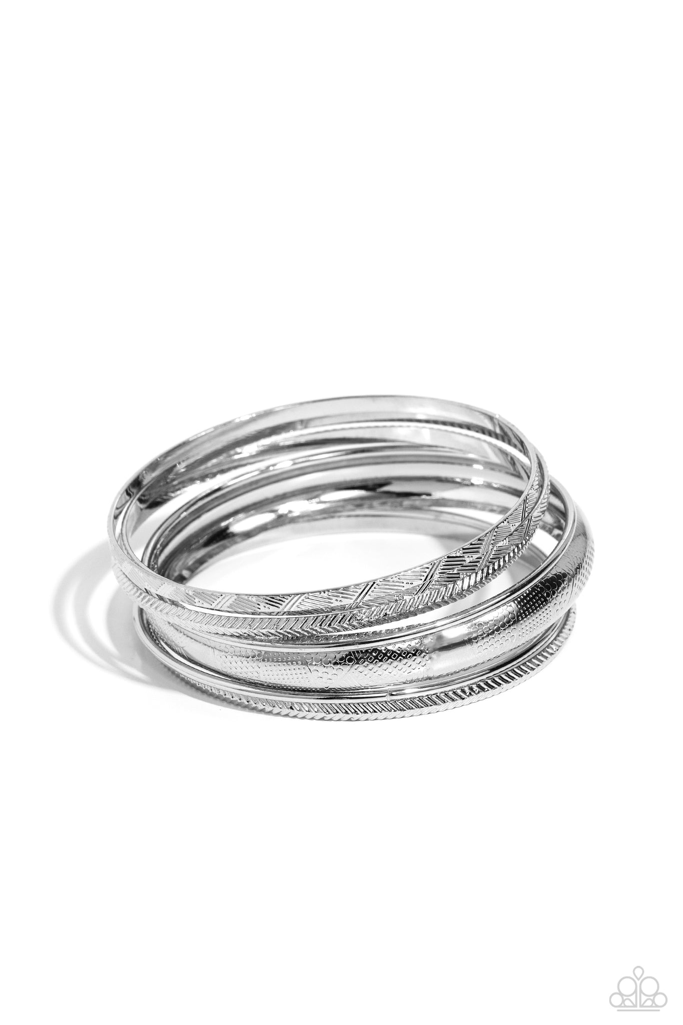 Paparazzi Stackable Stunner - Silver