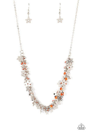 Paparazzi Fearlessly Floral - Orange