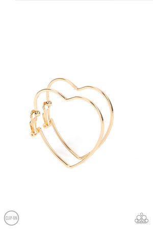 Paparazzi Harmonious Hearts - Gold