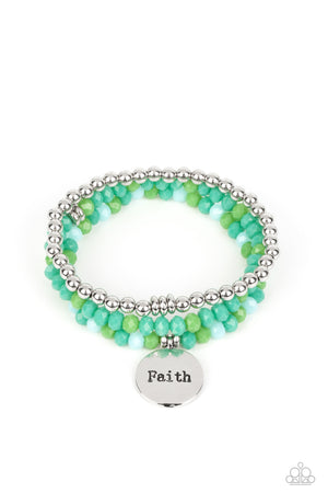 Paparazzi Fashionable Faith - Green