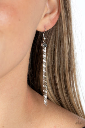 Paparazzi Cascading Chains - Silver