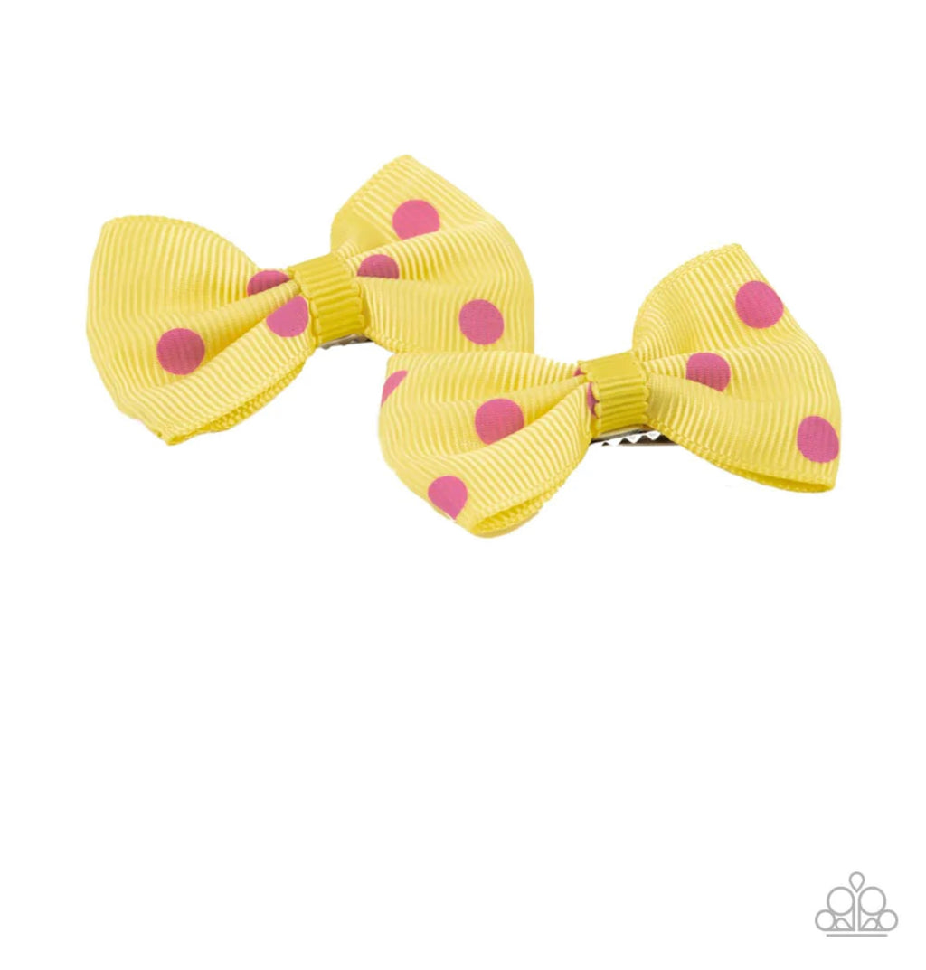 Paparazzi Polka Dot Drama - Yellow